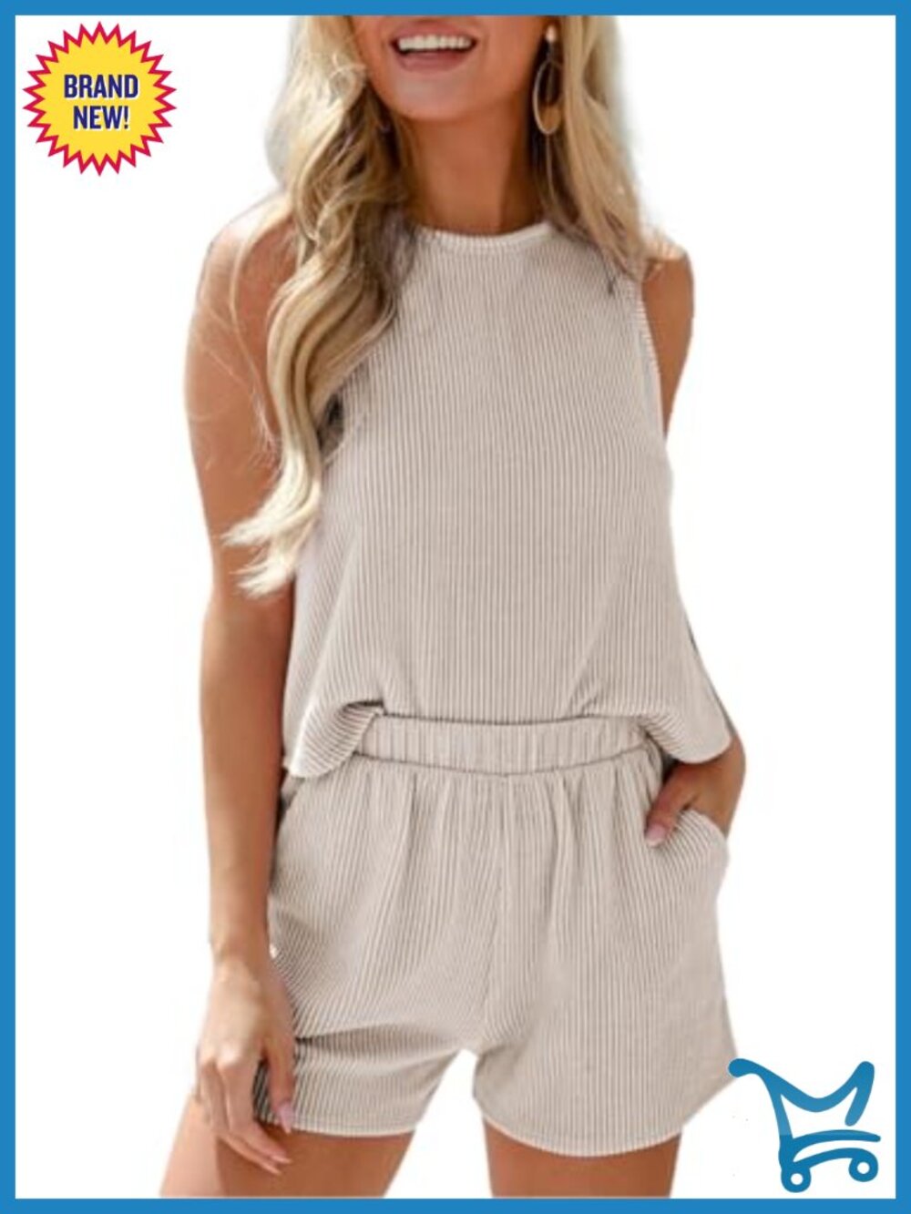 Women's 2 Piece Shorts Sets Loungewear Matching Set Summer Outfits